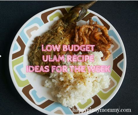 budget ulam for 1 week|tipid ulam ideas.